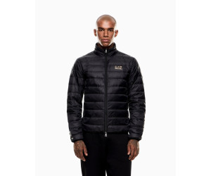 EA7 Emporio Armani pánska prešívaná bunda čierna