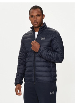EA7 Emporio Armani pánska prešívaná bunda modrá