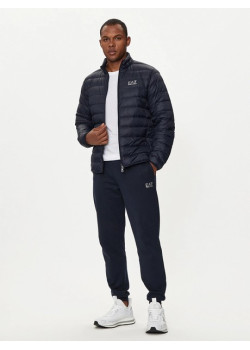 EA7 Emporio Armani pánska prešívaná bunda modrá