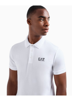 EA7 Emporio Armani CI polokošeľa biela