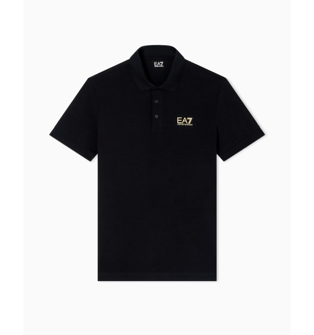 EA7 Emporio Armani CI polokošeľa čierna EA7 Emporio Armani CI polokošeľa čierna