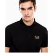 EA7 Emporio Armani CI polokošeľa čierna EA7 Emporio Armani CI polokošeľa čierna