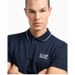 EA7 Emporio Armani pánske polo tričko modrá EA7 Emporio Armani pánske polo tričko modrá