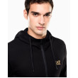 EA7 Emporio Armani CI mikina na zips čierna EA7 Emporio Armani CI mikina na zips čierna