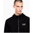 EA7 Emporio Armani pánska mikina na zips čierna EA7 Emporio Armani pánska mikina na zips čierna