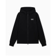 EA7 Emporio Armani pánska mikina na zips čierna EA7 Emporio Armani pánska mikina na zips čierna