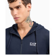 EA7 Emporio Armani pánska mikina na zips modrá EA7 Emporio Armani pánska mikina na zips modrá