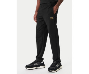 EA7 Emporio Armani tepláky čierno-zlaté