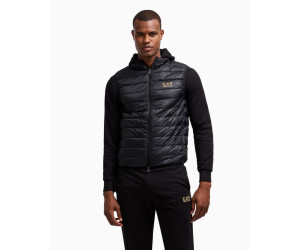EA7 Emporio Armani pánska prešívaná vesta čierna
