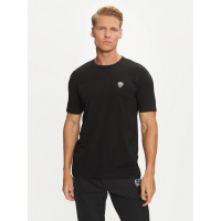 EA7 Emporio Armani Premium Shield tričko čierne EA7 Emporio Armani Premium Shield tričko čierne