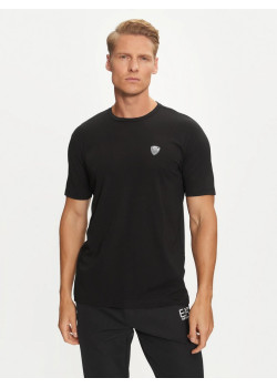 EA7 Emporio Armani Premium Shield tričko čierne