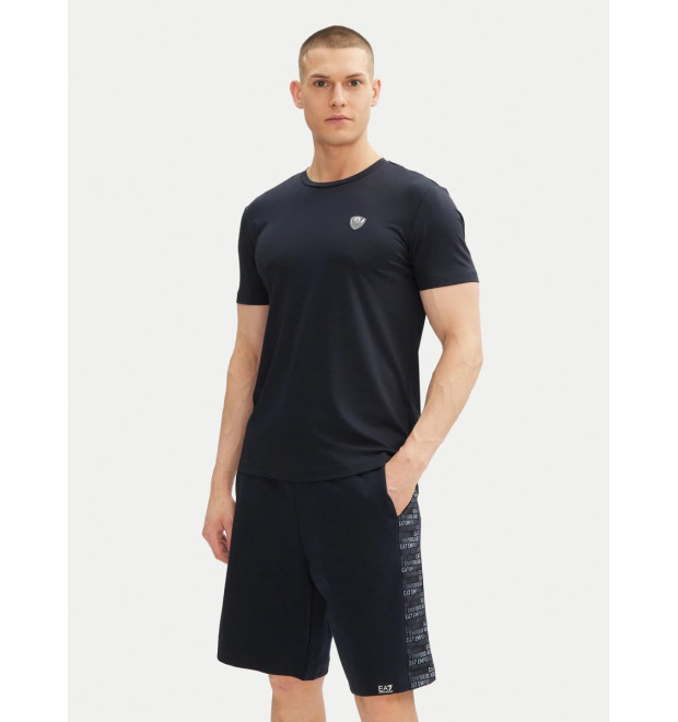 EA7 Emporio Armani pánske tričko modrá EA7 Emporio Armani pánske tričko modrá