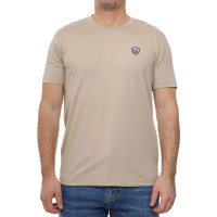 EA7 Emporio Armani Premium Shield tričko béžové EA7 Emporio Armani Premium Shield tričko béžové