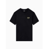 EA7 Emporio Armani pánske tričko s logom čierne