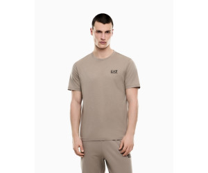 EA7 Emporio Armani pánske tričko s logom béžové