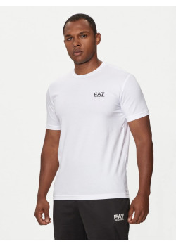 EA7 Emporio Armani pánske tričko s krátkym rukávom biela