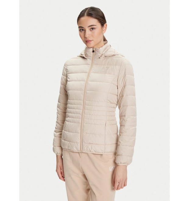 EA7 Emporio Armani dámska prešívaná bunda béžová EA7 Emporio Armani dámska prešívaná bunda béžová