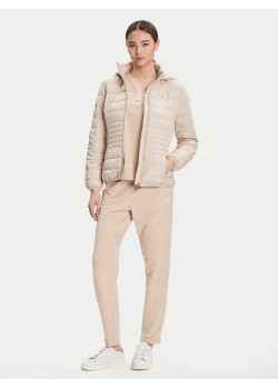 EA7 Emporio Armani dámska prešívaná bunda béžová