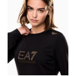 EA7 Emporio Armani dámska mikina čierna