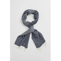 Gant pánsky elegantný šál merino modrý Gant pánsky elegantný šál merino modrý