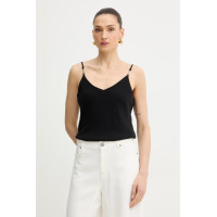 Guess New Caroline dámsky top čierny Guess New Caroline dámsky top čierny