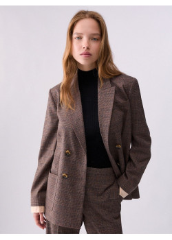 Liu Jo sako Prince of Wales tartan