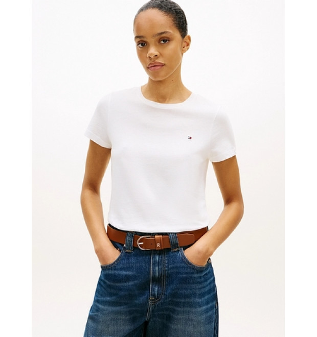 Tommy Hilfiger dámske tričko s okrúhlym výstrihom Tommy Hilfiger dámske tričko s okrúhlym výstrihom