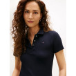 Tommy Hilfiger dámske polotričko Slim Fit modré Tommy Hilfiger dámske polotričko Slim Fit modré
