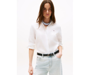 Tommy Hilfiger ľanová košeľa biela