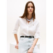 Tommy Hilfiger ľanová košeľa biela Tommy Hilfiger ľanová košeľa biela