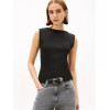 Tommy Hilfiger top s lodičkovým výstrihom čierny Tommy Hilfiger top s lodičkovým výstrihom čierny