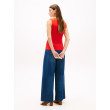 Tommy Hilfiger top s lodičkovým výstrihom červený Tommy Hilfiger top s lodičkovým výstrihom červený