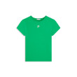 Tommy Hilfiger Slim tričko s textúrovaným logom zelené Tommy Hilfiger Slim tričko s textúrovaným logom zelené