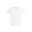 Tommy Hilfiger Slim tričko s textúrovaným logom biele Tommy Hilfiger Slim tričko s textúrovaným logom biele