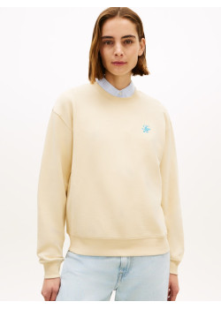 Tommy Hilfiger dámska mikina s logom Reg béžová
