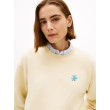 Tommy Hilfiger dámska mikina s logom Reg béžová Tommy Hilfiger dámska mikina s logom Reg béžová