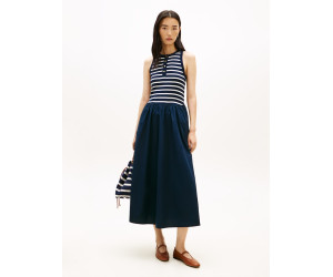 Tommy Hilfiger šaty bez rukávov modré Tommy Hilfiger šaty bez rukávov modré