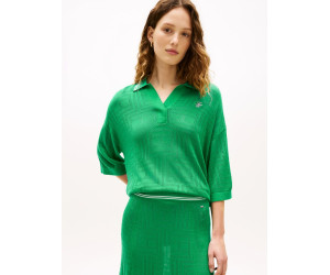 Tommy Hilfiger dámske letné polo tričko zelené