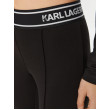 Karl Lagerfeld Slim fit legíny čierne