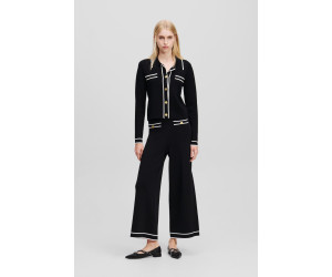 Karl Lagerfeld dámske široké Culotte nohavice čierne