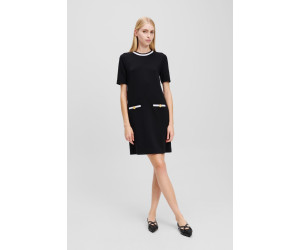 Karl Lagerfeld elegantné šaty čierno-biele