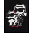 Karl Lagerfeld tričko čierne Regular Fit