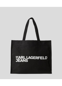 Karl Lagerfeld veľká plátená taška čierna