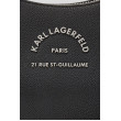 Karl Lagerfeld kabelka K/RSG čierna Karl Lagerfeld kabelka K/RSG čierna