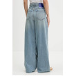 Karl Lagerfeld Jeans dámske široké rifle modré Karl Lagerfeld Jeans dámske široké rifle modré