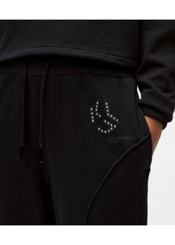 Karl Lagerfeld Jeans tepláky so štrasovým logom