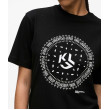 Karl Lagerfeld Jeans dámske tričko Bandana Logo čierne Karl Lagerfeld Jeans dámske tričko Bandana Logo čierne