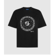 Karl Lagerfeld Jeans dámske tričko Bandana Logo čierne Karl Lagerfeld Jeans dámske tričko Bandana Logo čierne