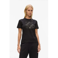 Karl Lagerfeld tričko IKON čierne Regular Fit