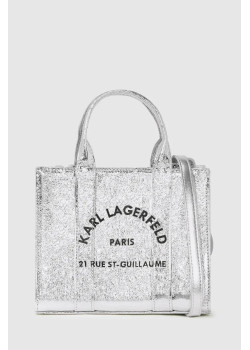 Karl Lagerfeld kabelka K/RSG strieborná